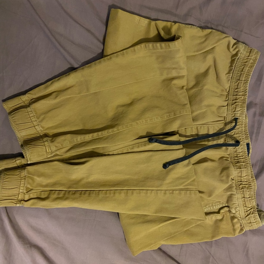 Khaki joggers